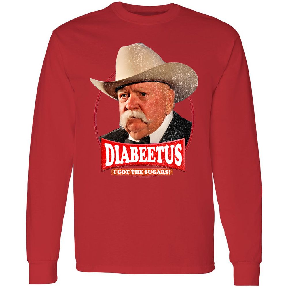 Long Sleeve T-Shirt - WS2RFYAJ - Red - 14