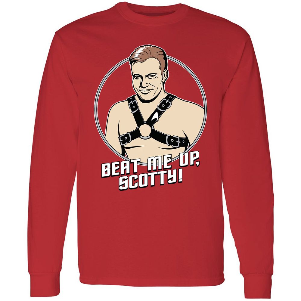 Long Sleeve T-Shirt - L113F5XY - Red - 14