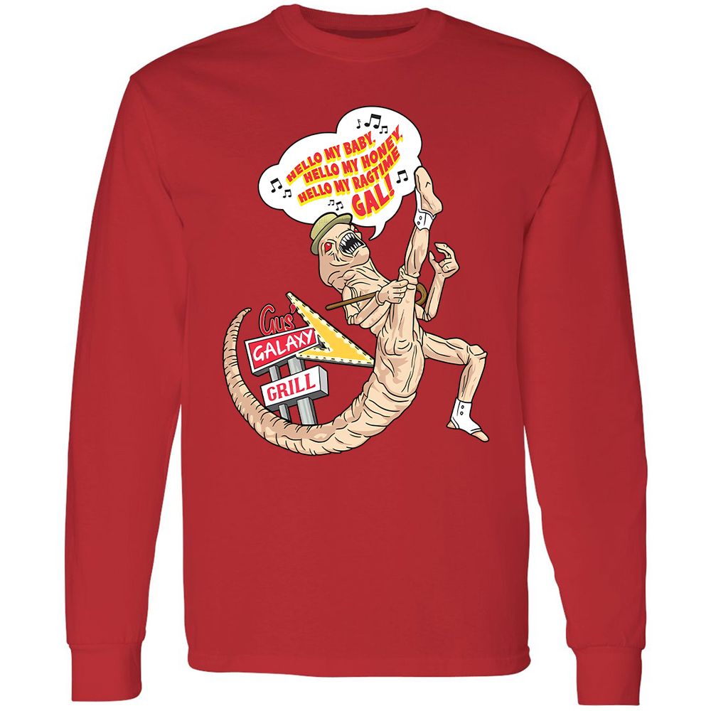 Long Sleeve T-Shirt - Y3STH7VD - Red - 14