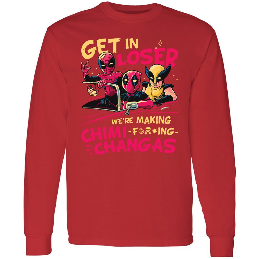 Long Sleeve T-Shirt - XTYQCX6V - Red - 14