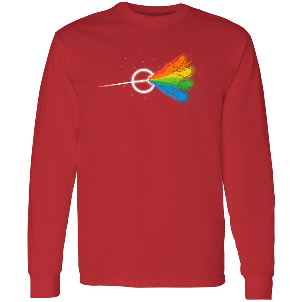 Long Sleeve T-Shirt - 8FG7ADYX - Red - 14