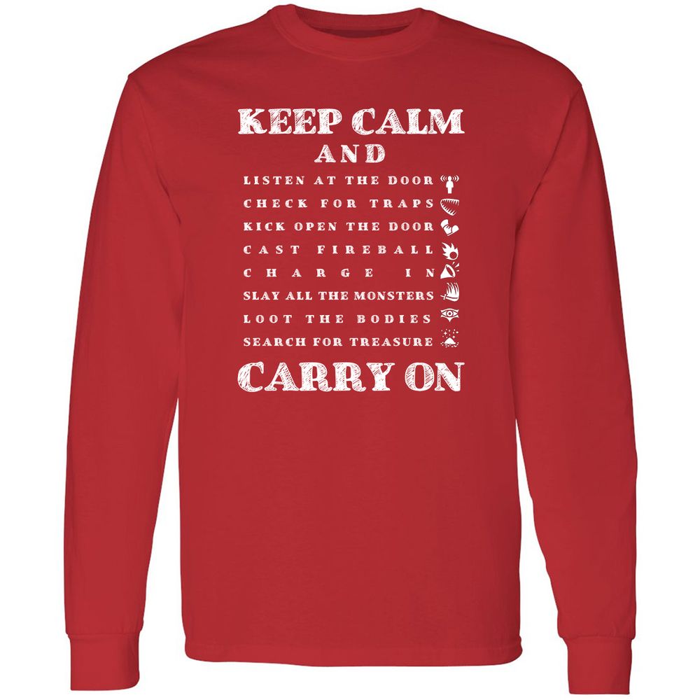 Long Sleeve T-Shirt - 2HH7PA19 - Red - 14