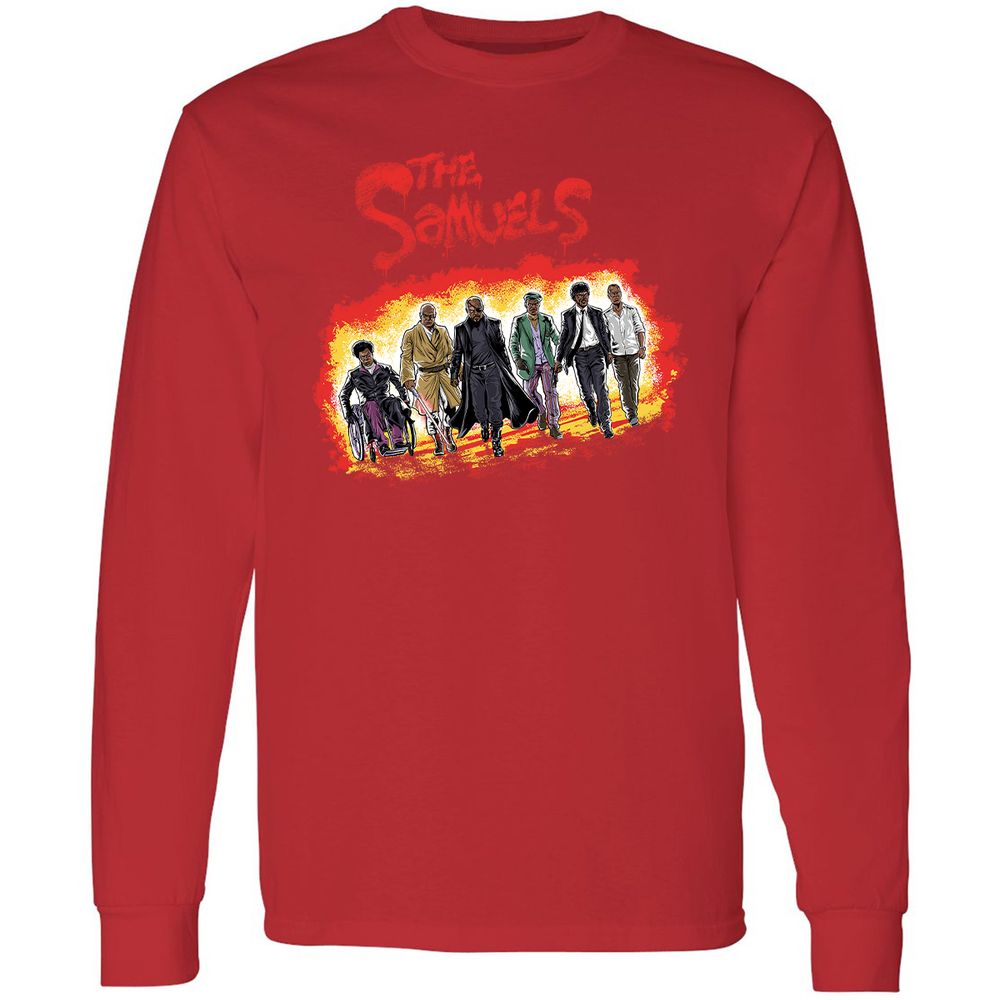 Long Sleeve T-Shirt - E9C8PS7L - Red - 14
