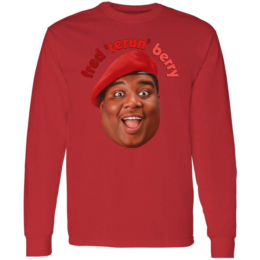 Long Sleeve T-Shirt - ZF39G1K5 - Red - 14