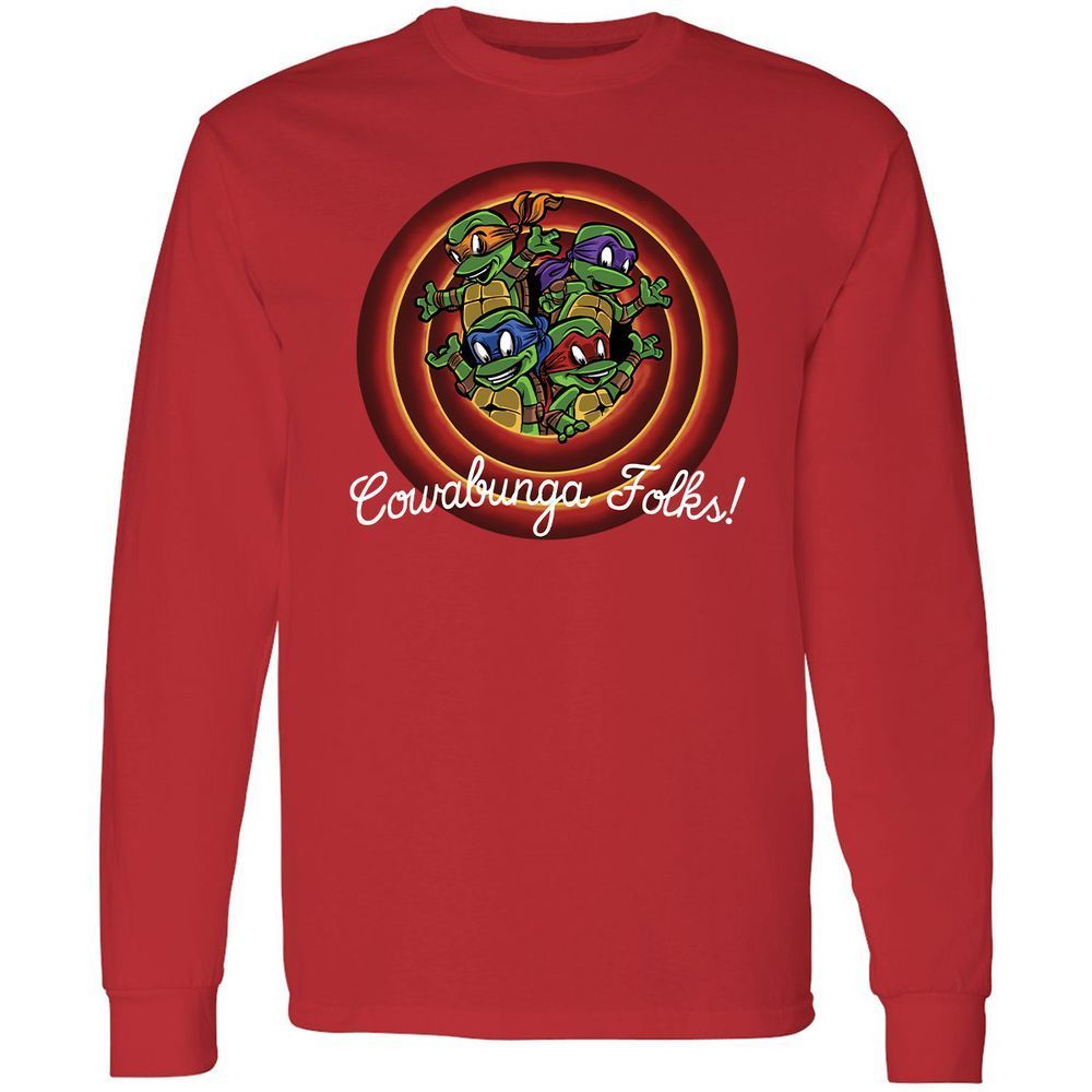 Long Sleeve T-Shirt - PYBEYTFG - Red - 14