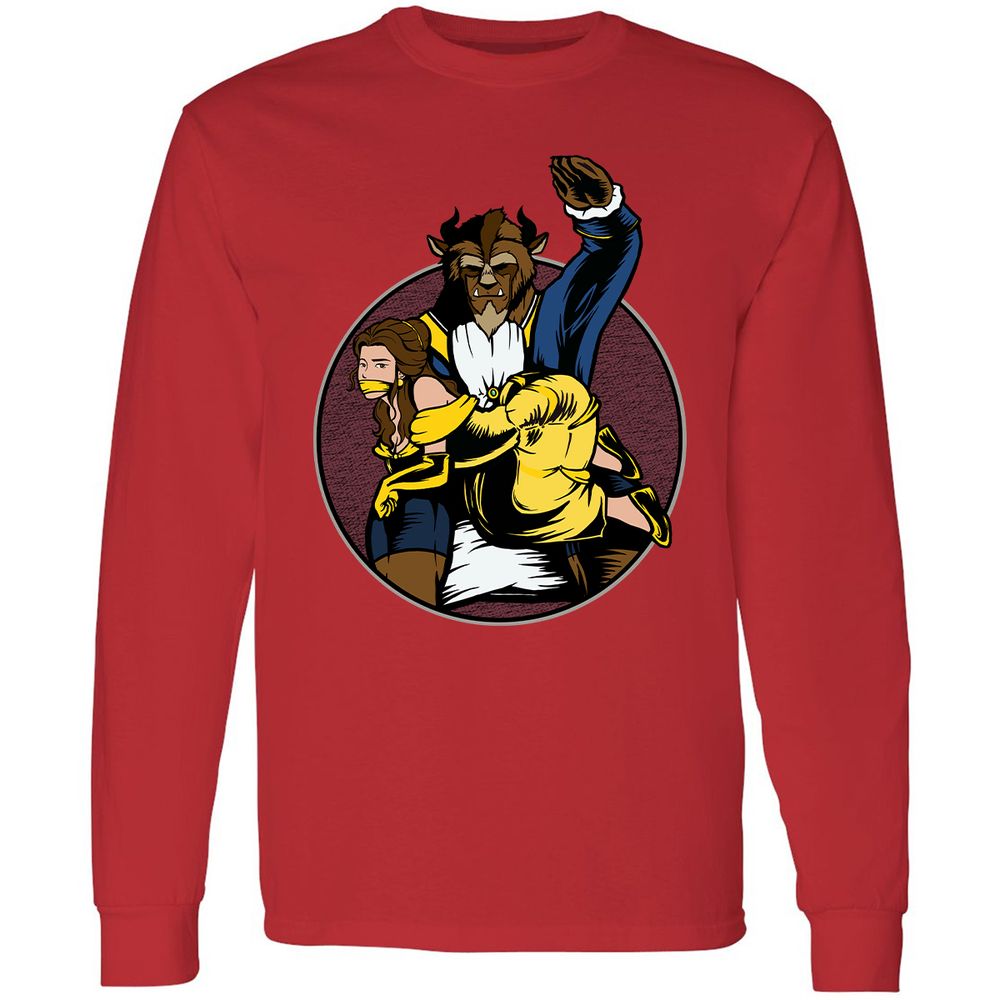 Long Sleeve T-Shirt - FXAHNPM3 - Red - 14