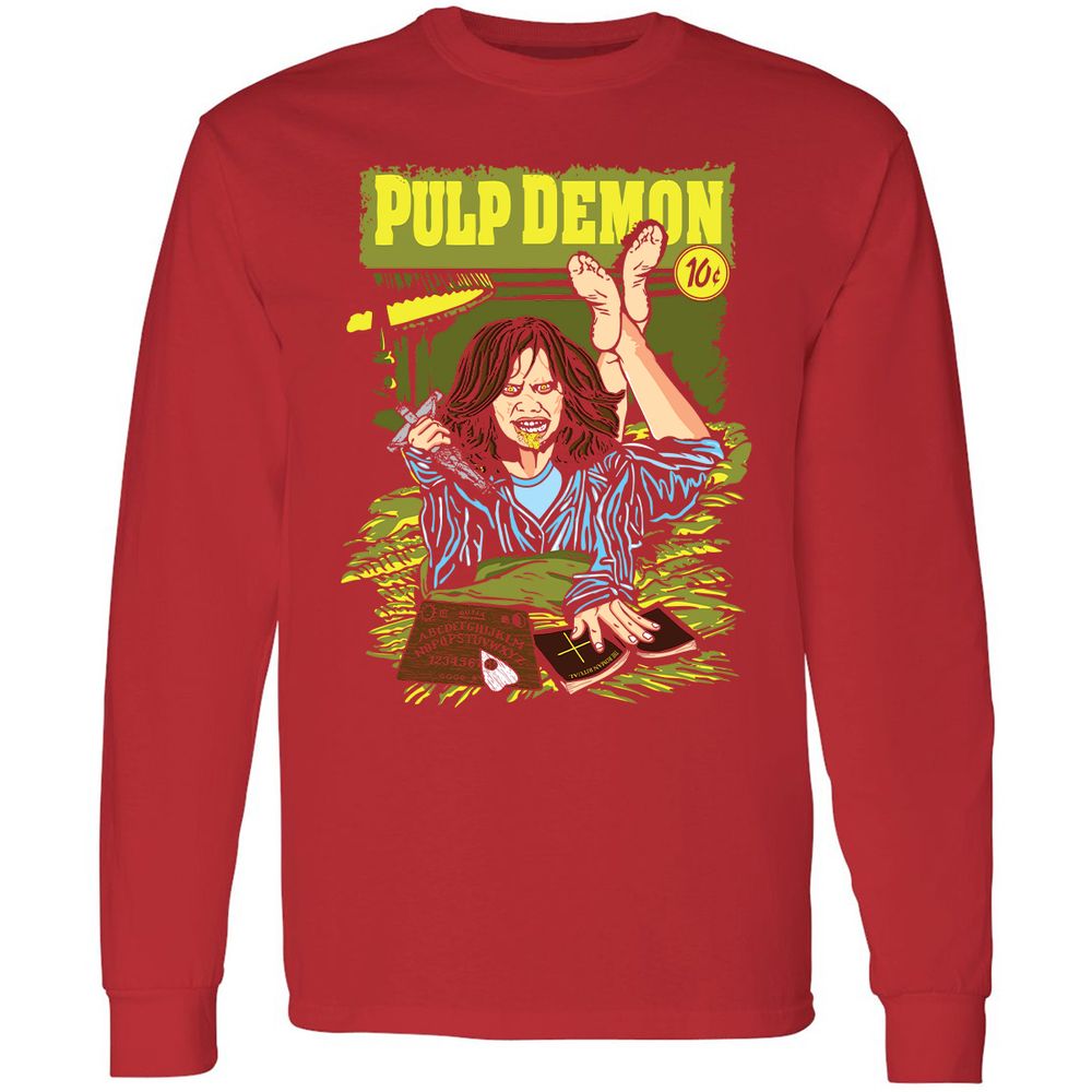 Long Sleeve T-Shirt - TYVTEAJC - Red - 14