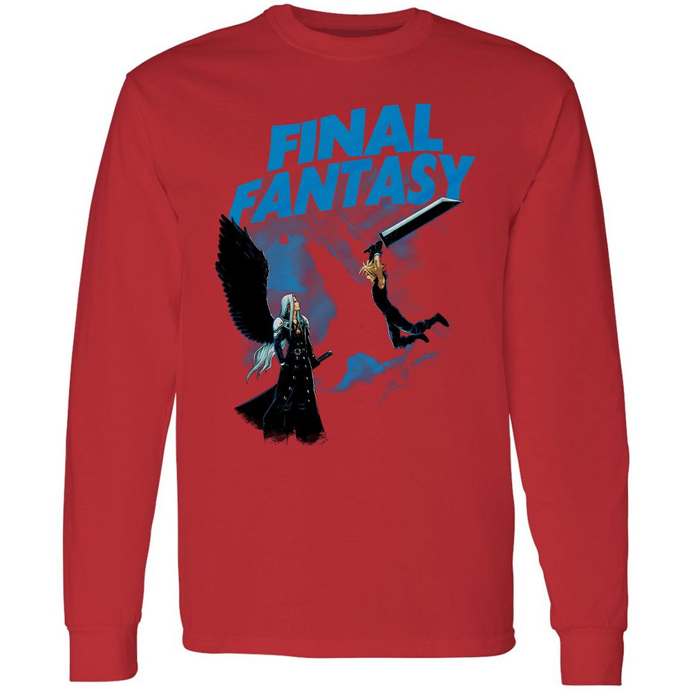 Long Sleeve T-Shirt - C78GQEBX - Red - 14