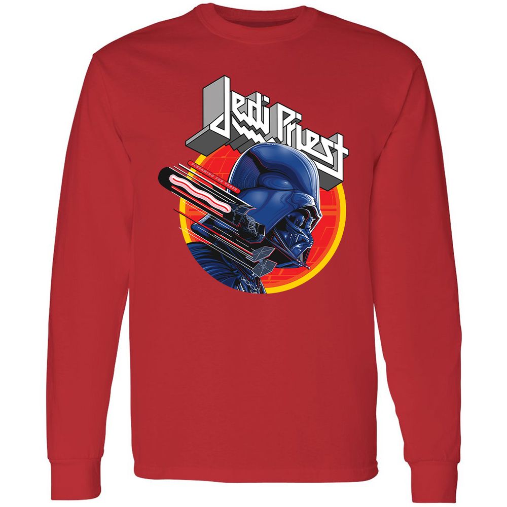 Long Sleeve T-Shirt - XFDWZ8G7 - Red - 14