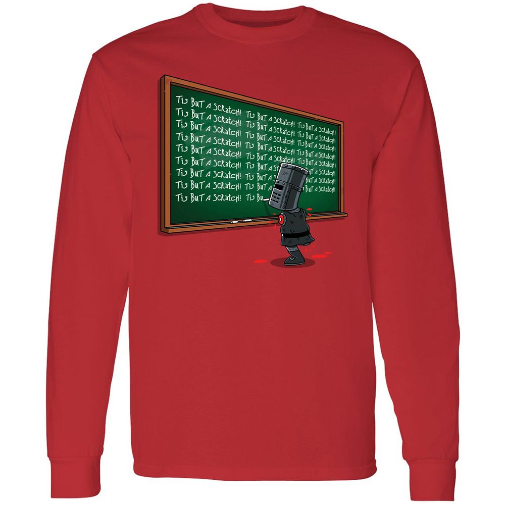 Long Sleeve T-Shirt - 44CVY4AU - Red - 14