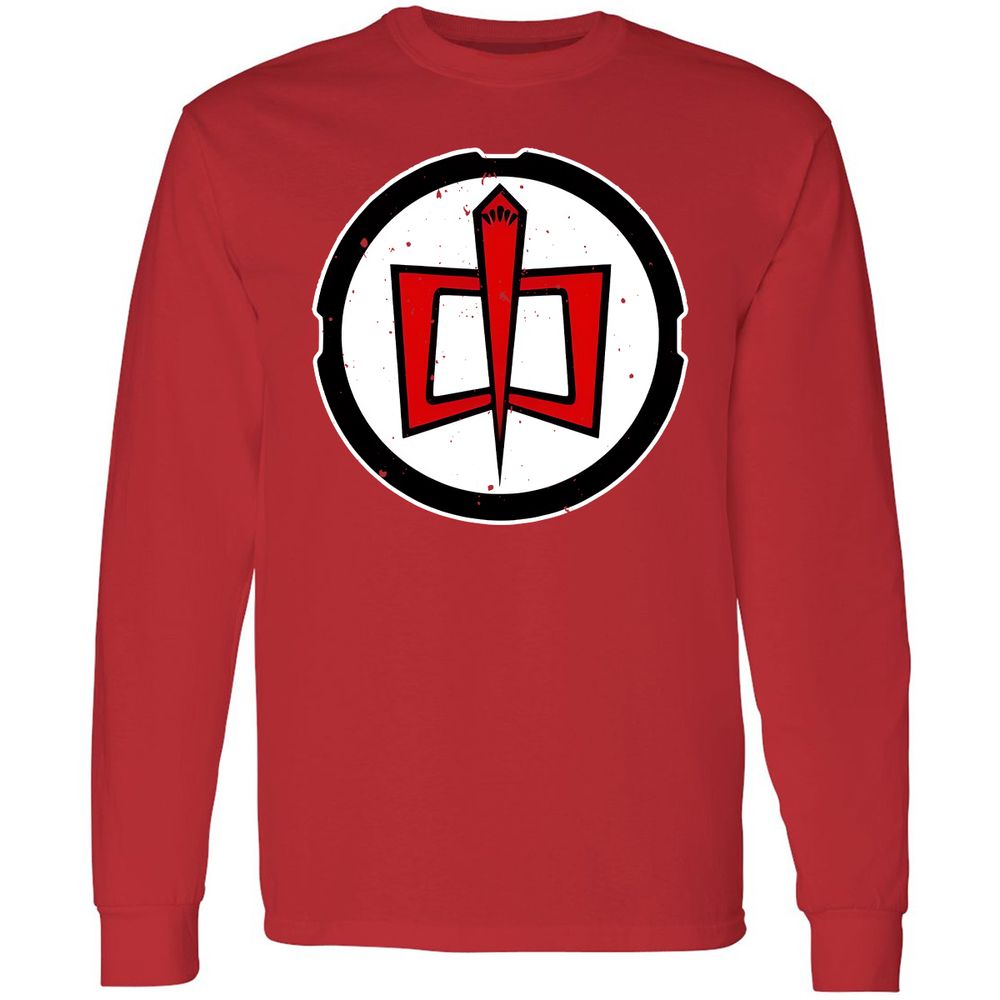 Long Sleeve T-Shirt - 9VAKQEX3 - Red - 14