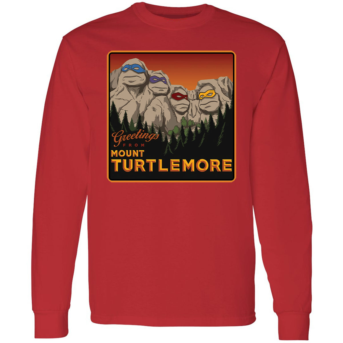 Long Sleeve T-Shirt - E1XU2MHK - Red - 14