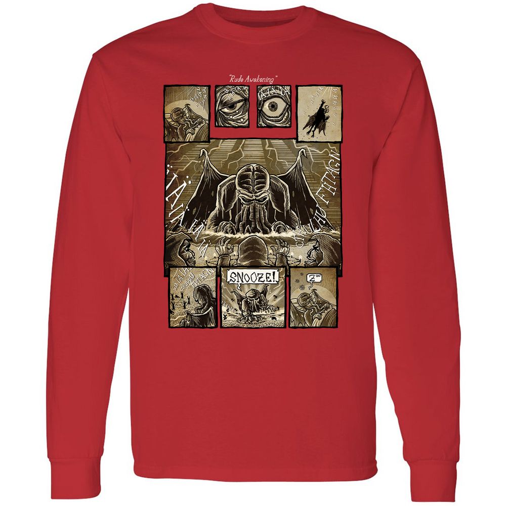 Long Sleeve T-Shirt - BVJVAAY2 - Red - 14