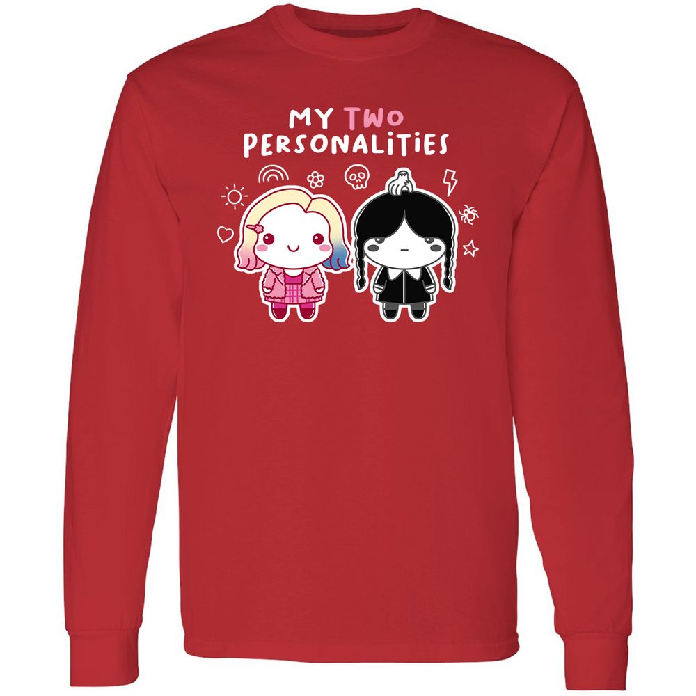 Long Sleeve T-Shirt - 29EUG62E - Red - 14