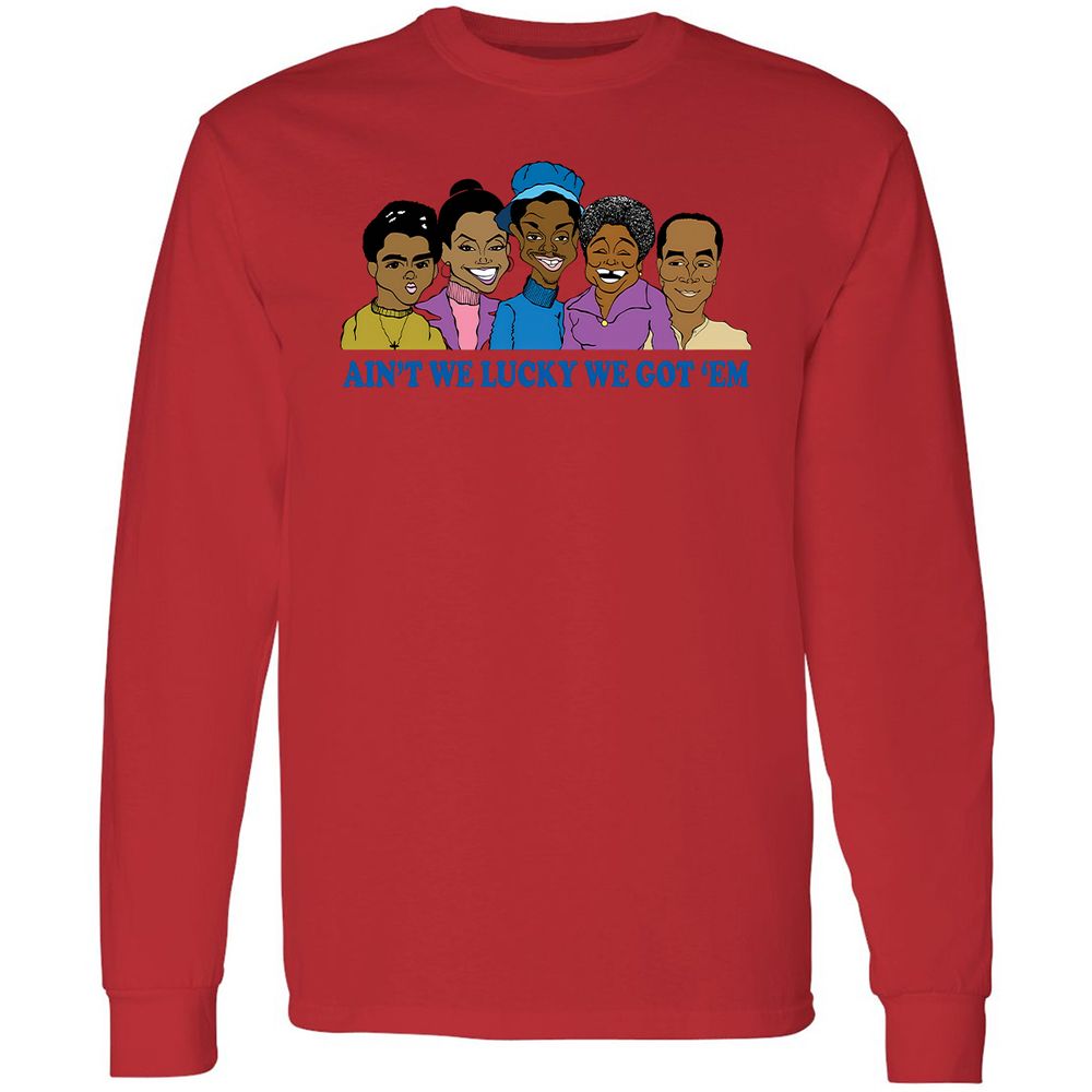 Long Sleeve T-Shirt - HV2GFFJW - Red - 14