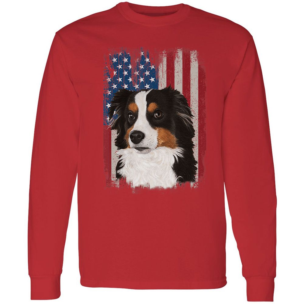 Long Sleeve T-Shirt - 4267K82Z - Red - 14