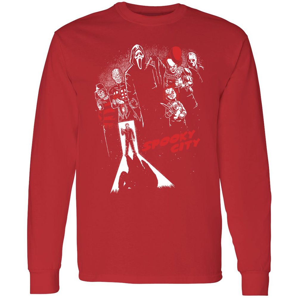 Long Sleeve T-Shirt - PBSVUP7C - Red - 14