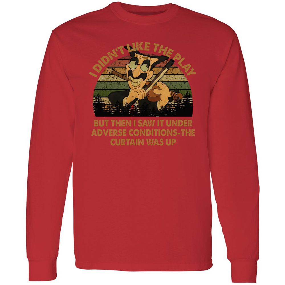 Long Sleeve T-Shirt - F935ZJ2Z - Red - 14