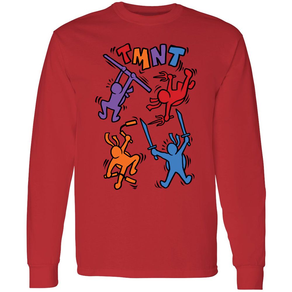 Long Sleeve T-Shirt - AVSX8JQS - Red - 14