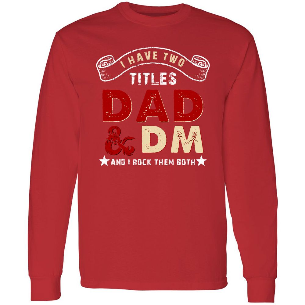 Long Sleeve T-Shirt - 7FLGK7H8 - Red - 14