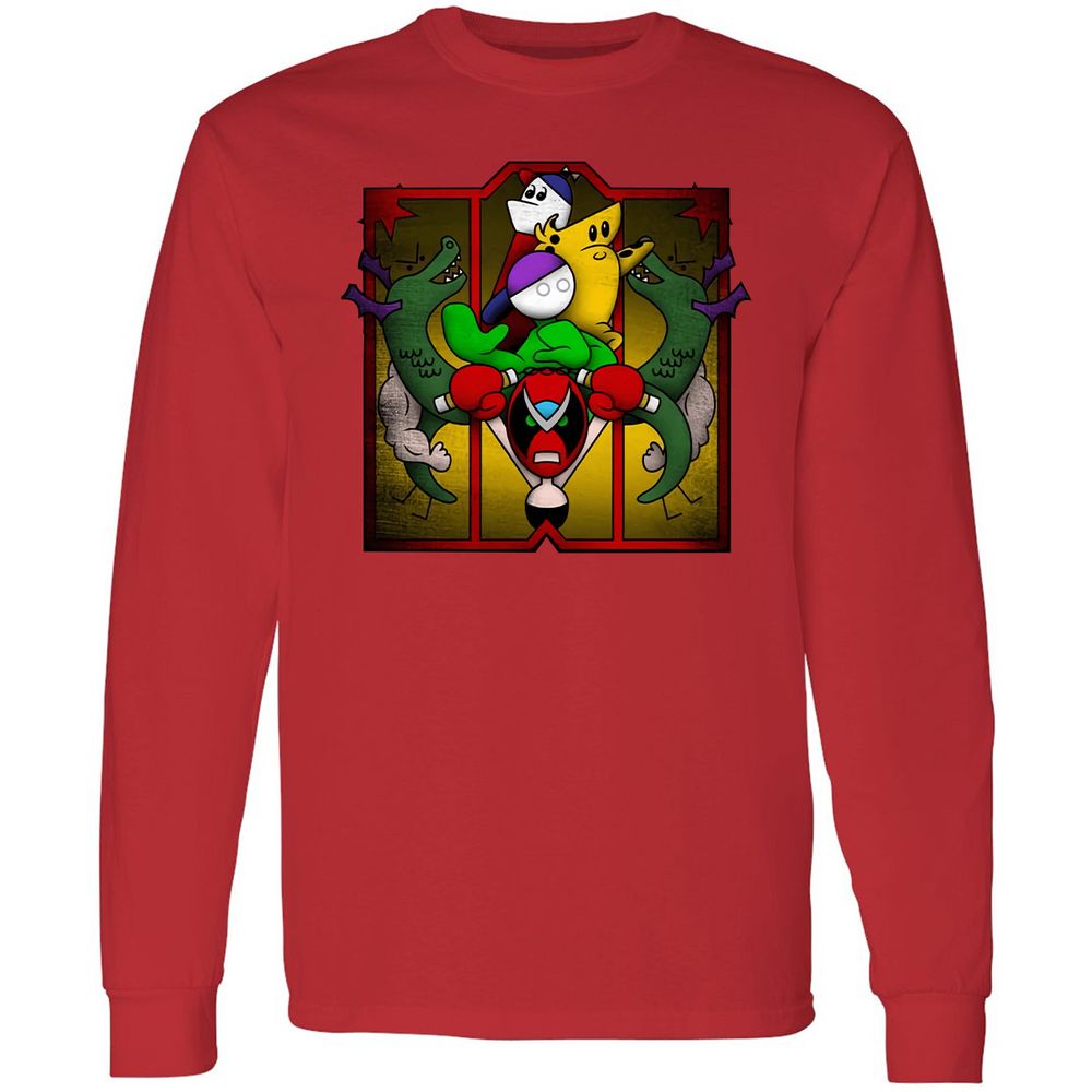 Long Sleeve T-Shirt - MEAR3PFD - Red - 14