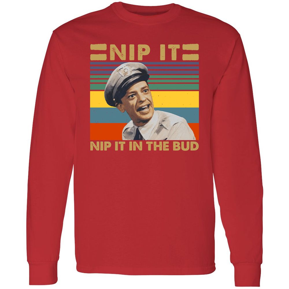 Long Sleeve T-Shirt - 1W84EZZ3 - Red - 14