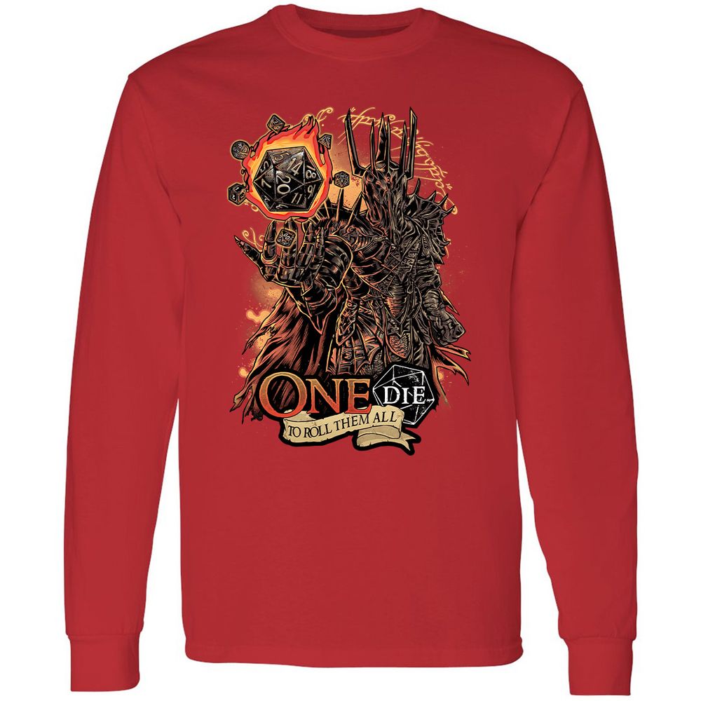Long Sleeve T-Shirt - REQHNZBH - Red - 14