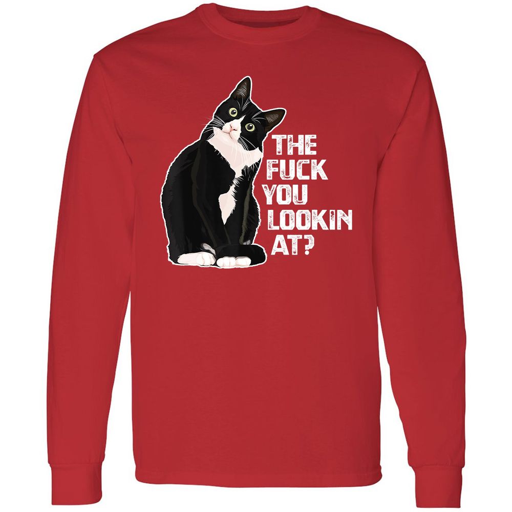 Long Sleeve T-Shirt - XT5XZS7T - Red - 14