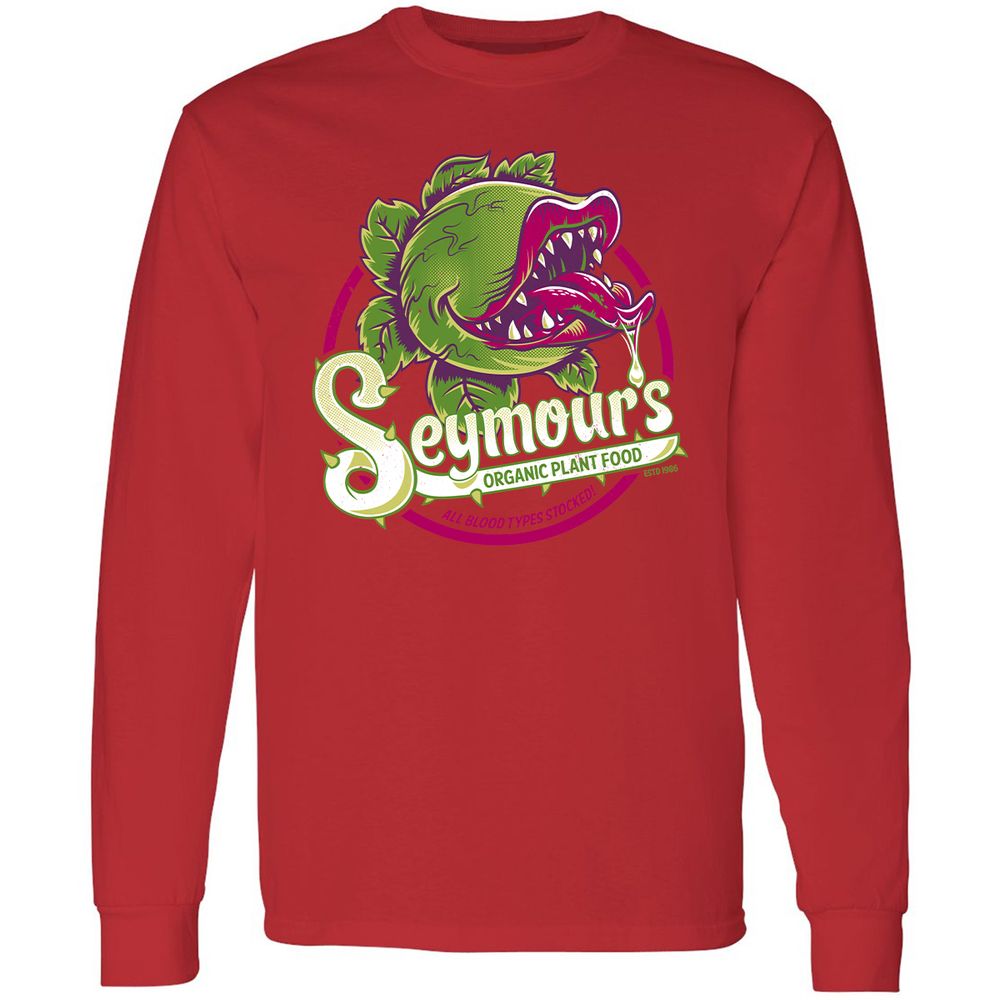 Long Sleeve T-Shirt - 8J6KKRB2 - Red - 14