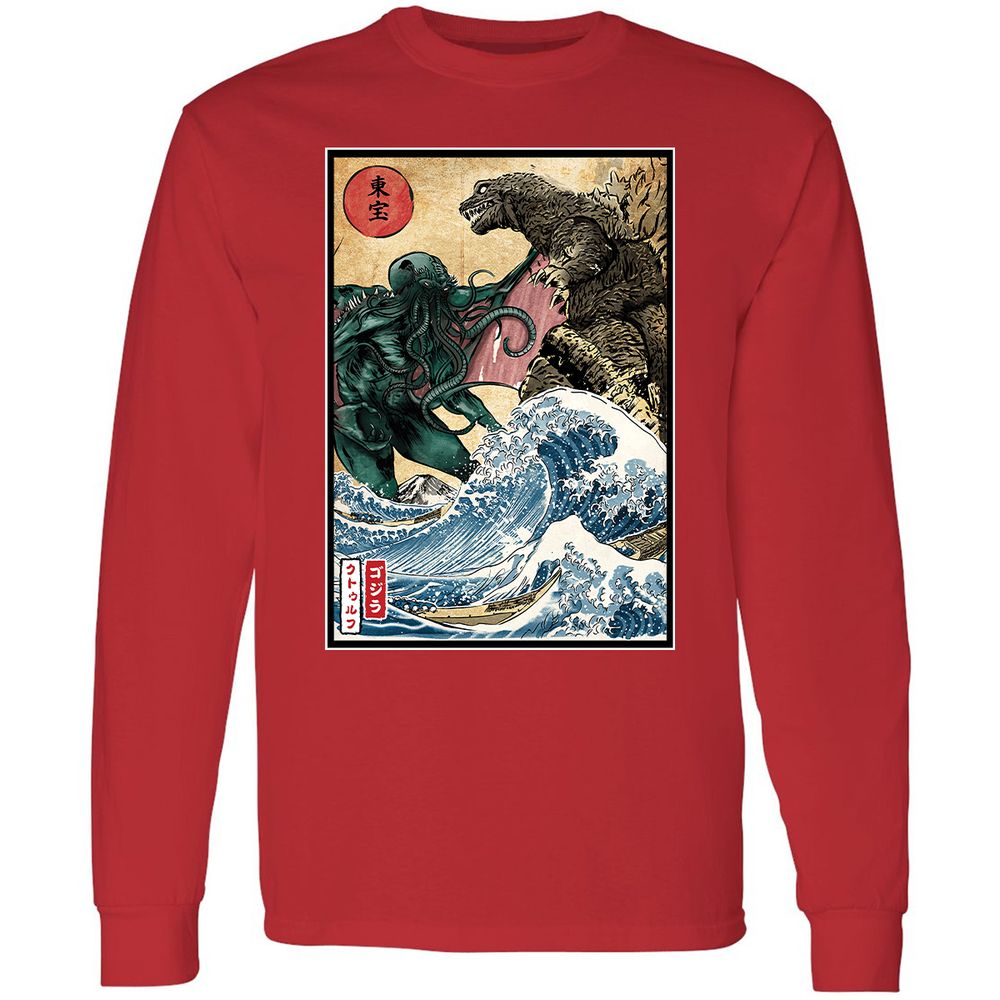 Long Sleeve T-Shirt - PUCBN24H - Red - 14