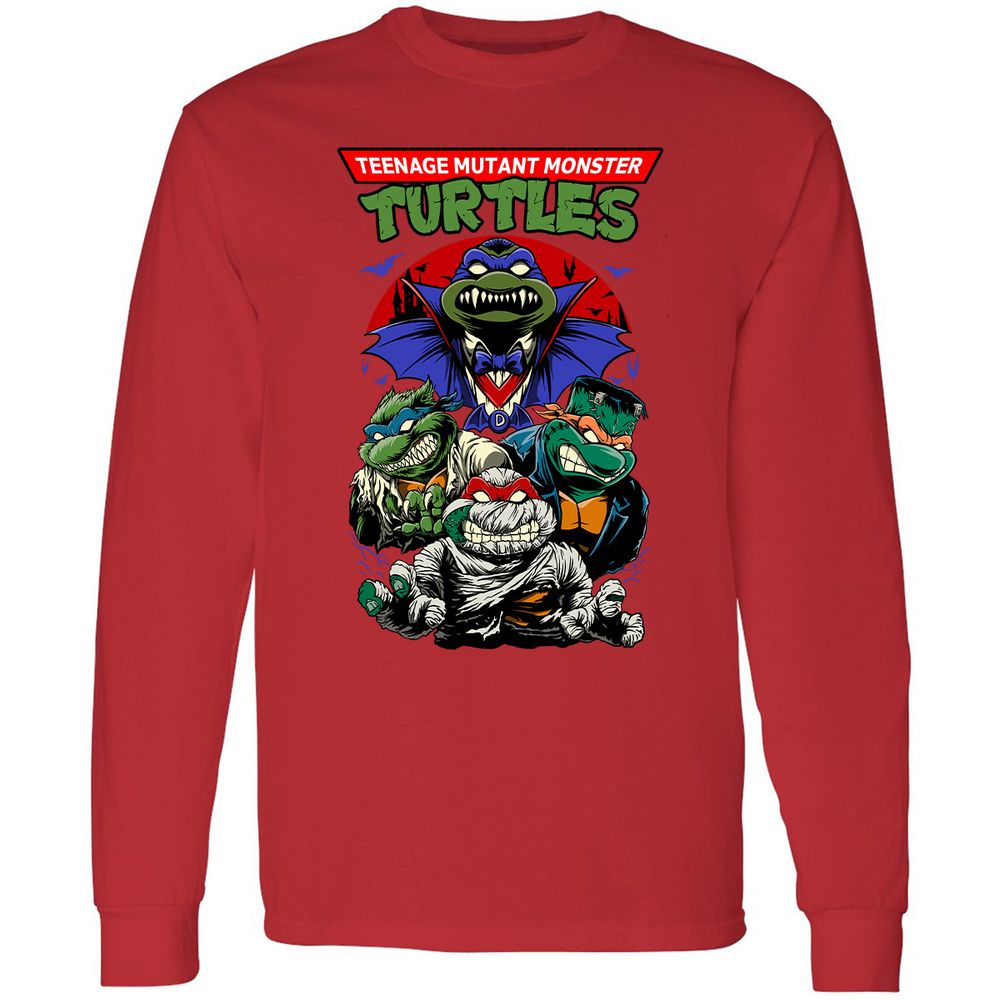 Long Sleeve T-Shirt - N9V5LSQU - Red - 14