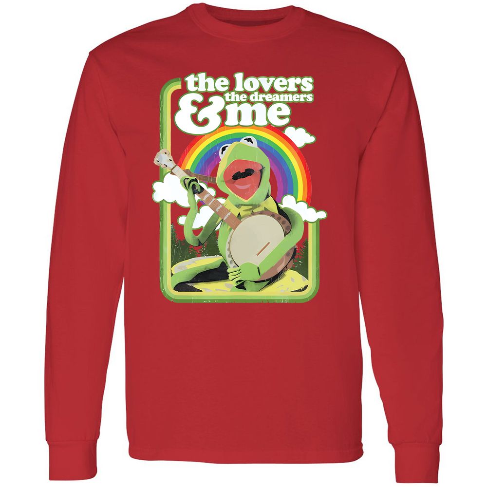 Long Sleeve T-Shirt - L1BN48RT - Red - 14