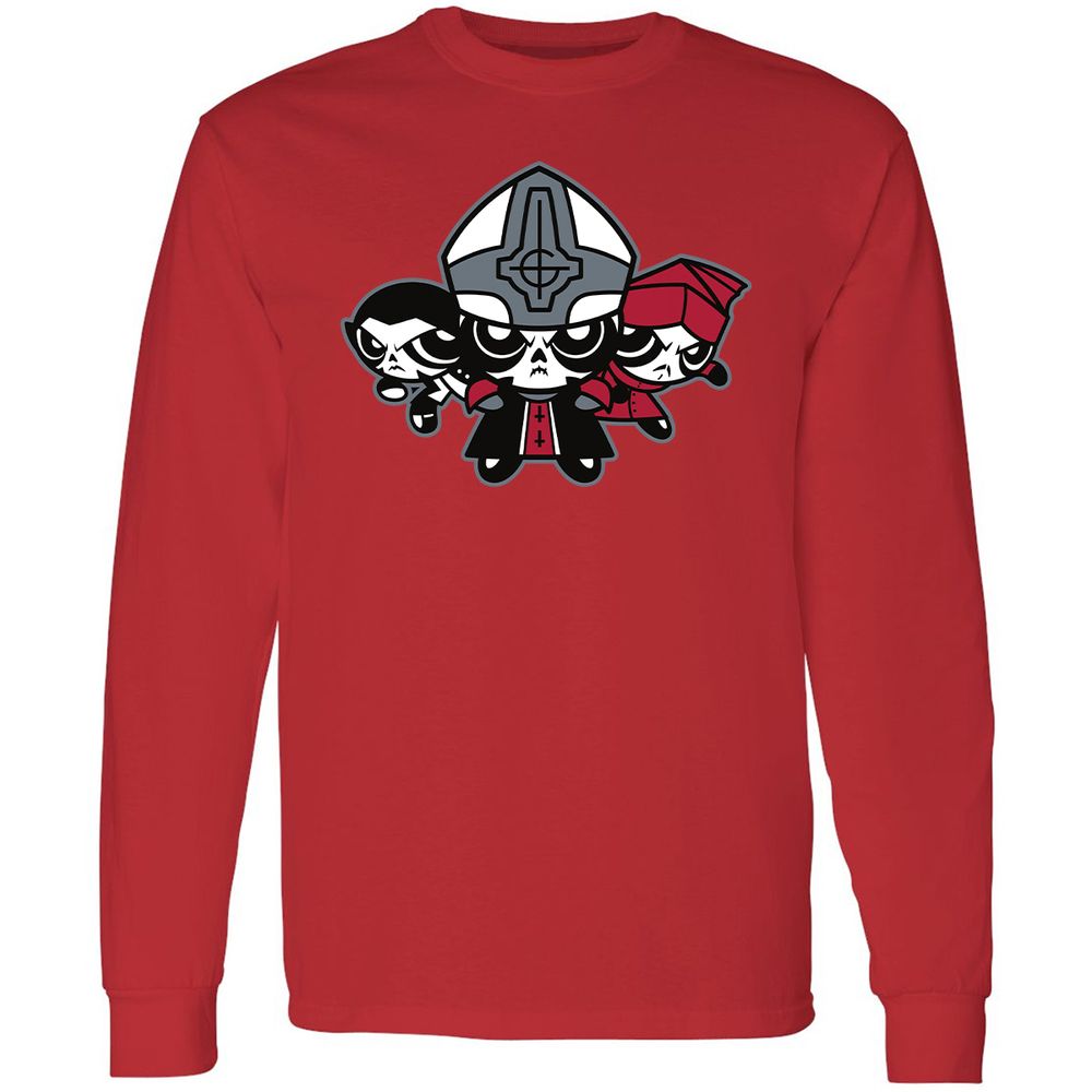 Long Sleeve T-Shirt - BZVBRCH2 - Red - 14