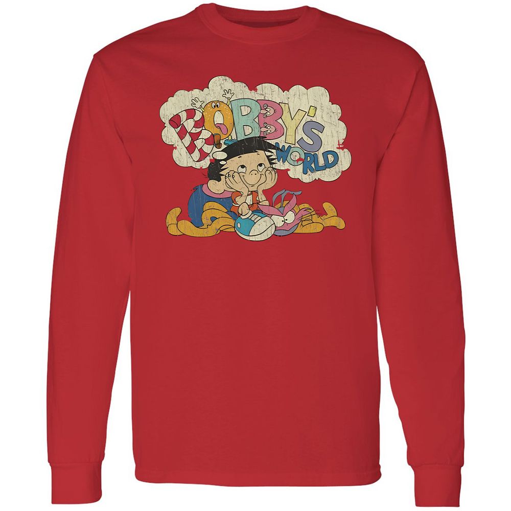 Long Sleeve T-Shirt - CYERT4YH - Red - 14