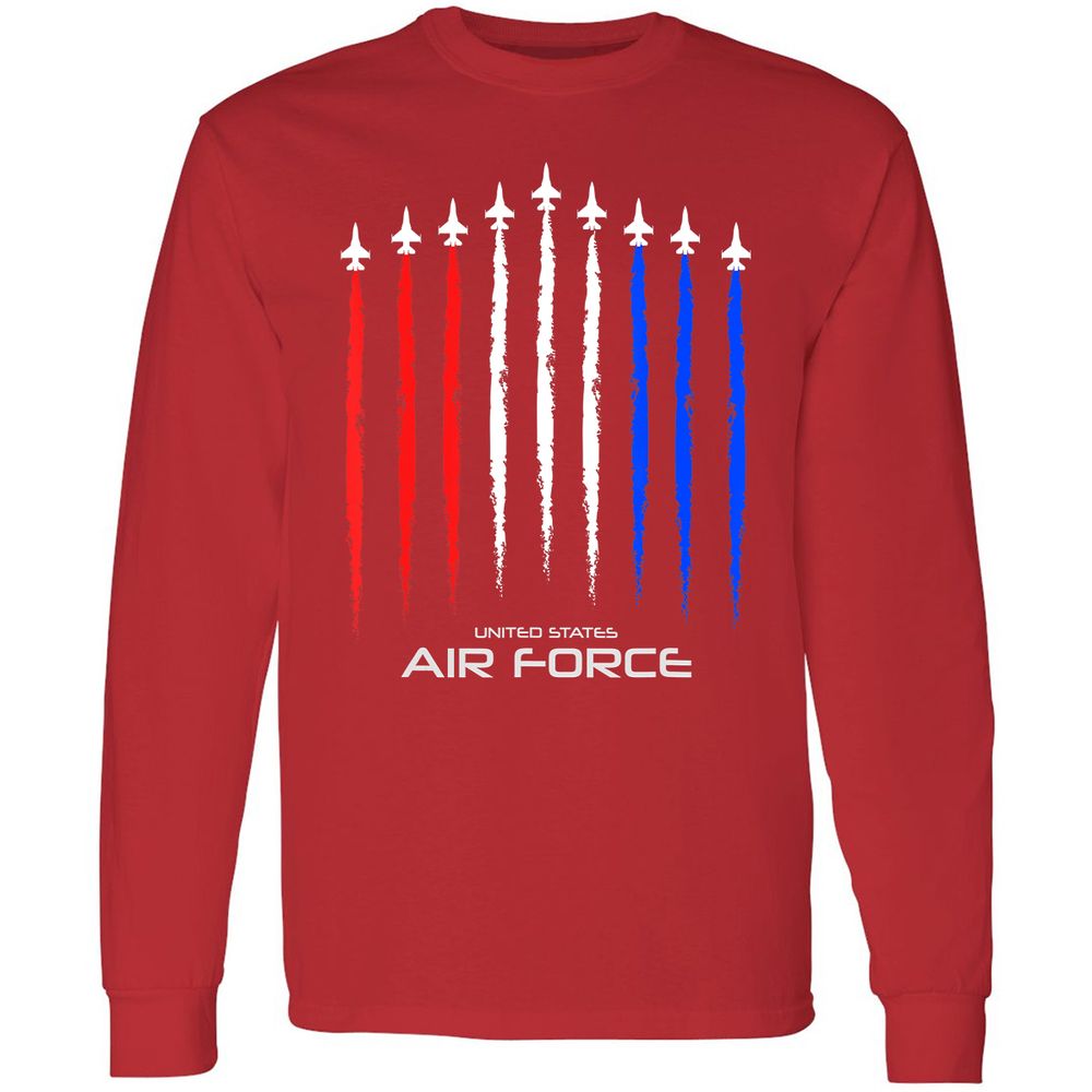 Long Sleeve T-Shirt - 2L622GAT - Red - 14