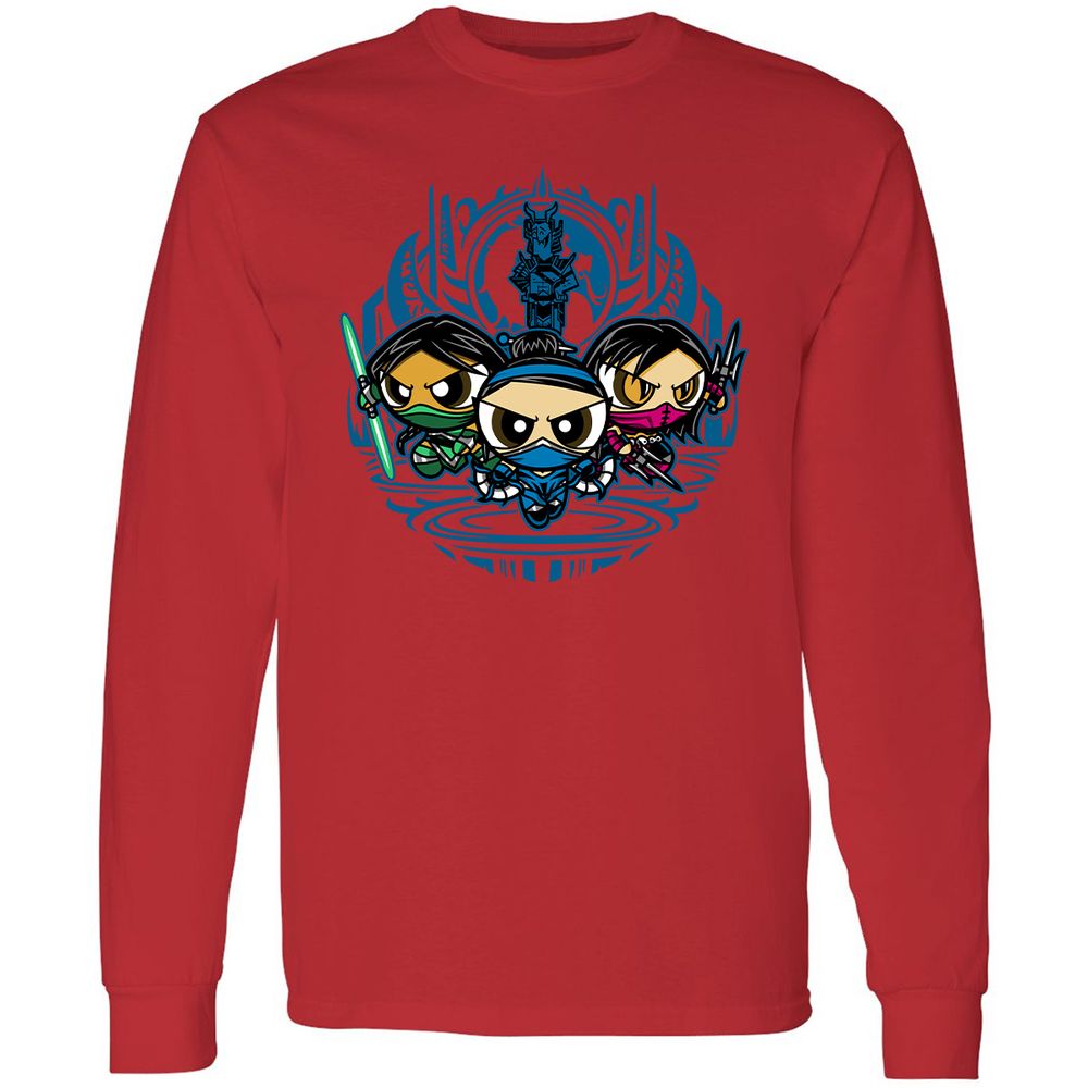 Long Sleeve T-Shirt - B9AT11ZP - Red - 14