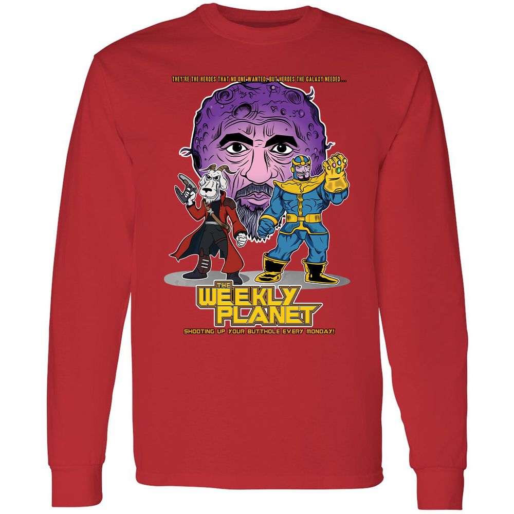 Long Sleeve T-Shirt - 37VGVN3D - Red - 14