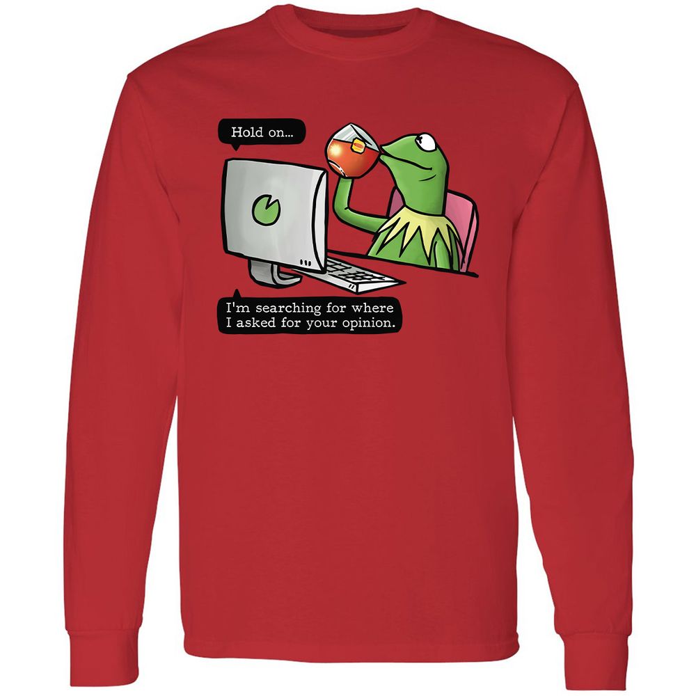 Long Sleeve T-Shirt - Y2DS4FCW - Red - 14