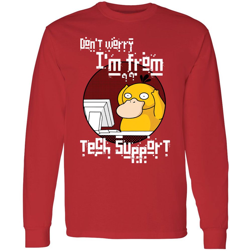 Long Sleeve T-Shirt - 2VB4DDKZ - Red - 14