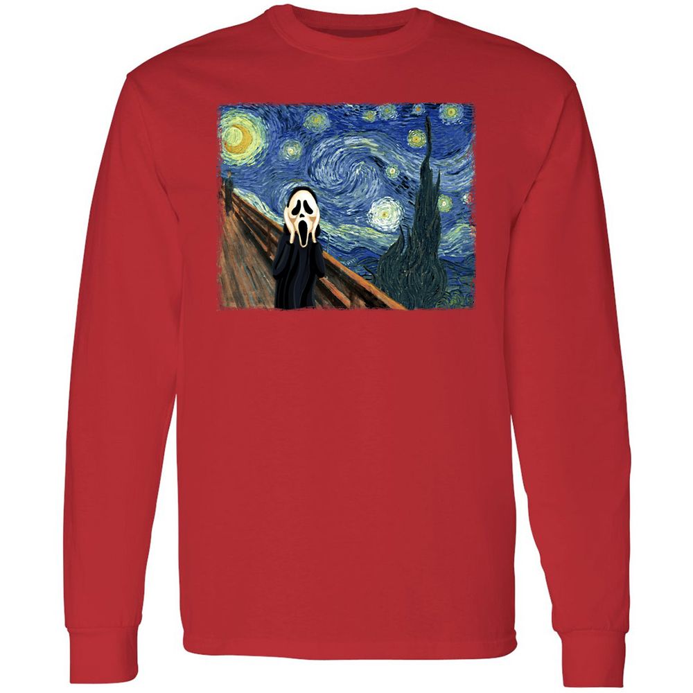 Long Sleeve T-Shirt - MMFTHUCE - Red - 14