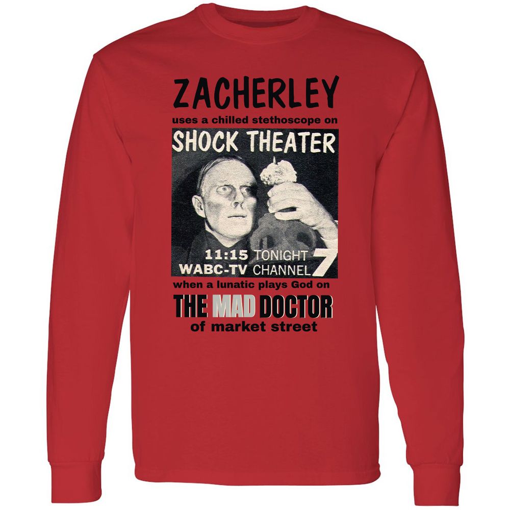 Long Sleeve T-Shirt - H8UPS2RD - Red - 14