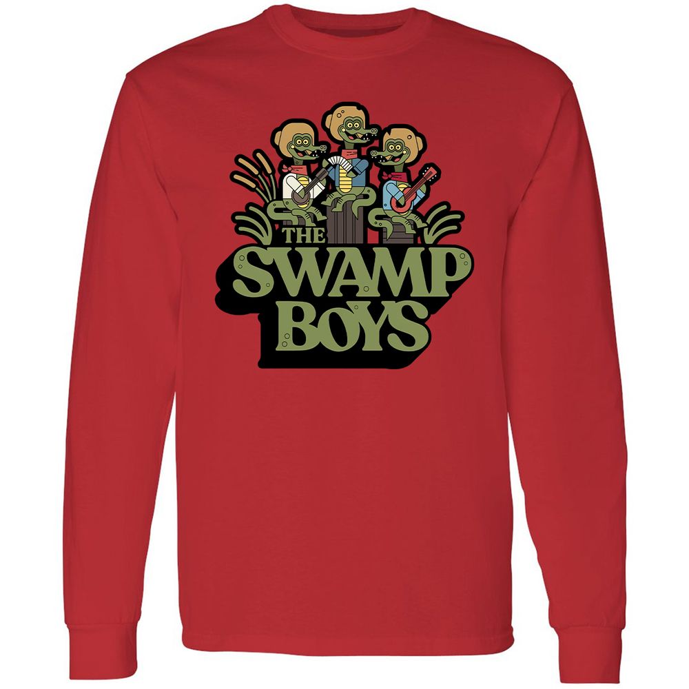 Long Sleeve T-Shirt - 7Y2XTSWU - Red - 14