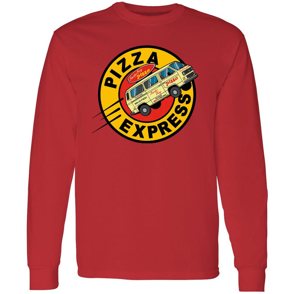 Long Sleeve T-Shirt - E7HASZ6L - Red - 14