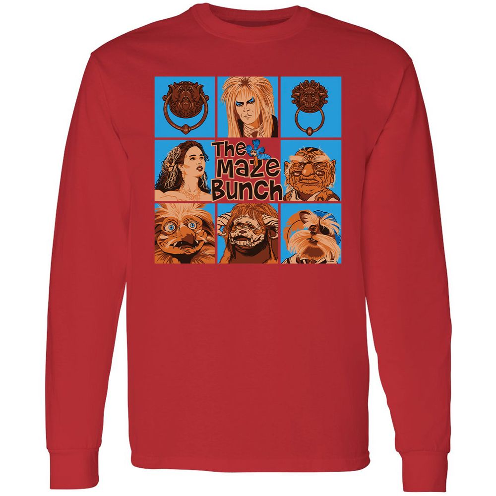 Long Sleeve T-Shirt - ZJTCVZF5 - Red - 14