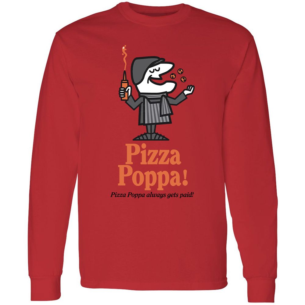 Long Sleeve T-Shirt - E4SP341J - Red - 14