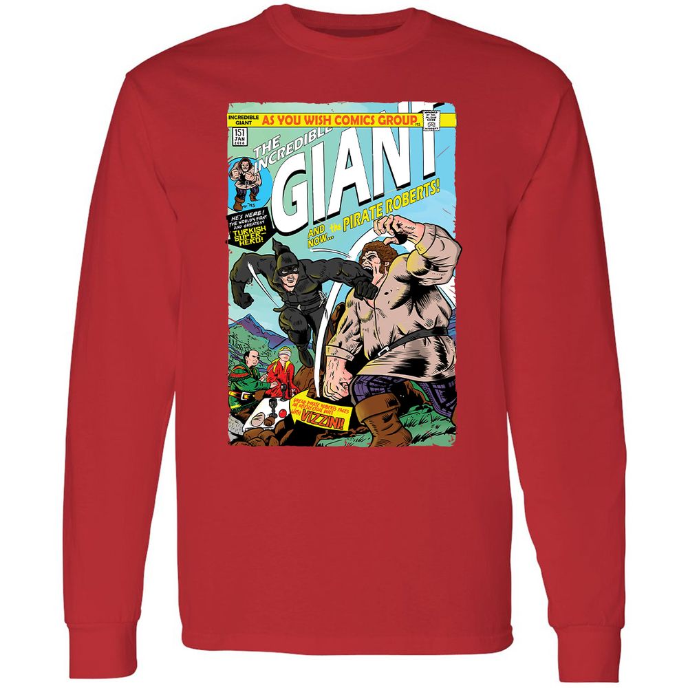 Long Sleeve T-Shirt - QE1HS8VP - Red - 14