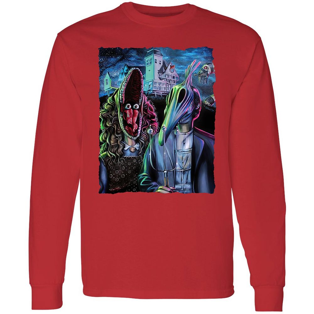 Long Sleeve T-Shirt - 225YDFCZ - Red - 14