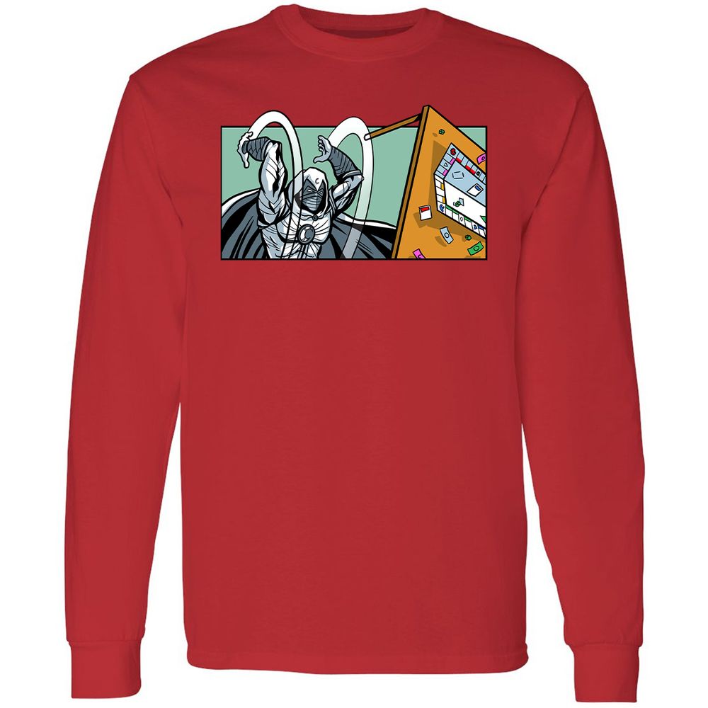 Long Sleeve T-Shirt - QRD4CUQV - Red - 14