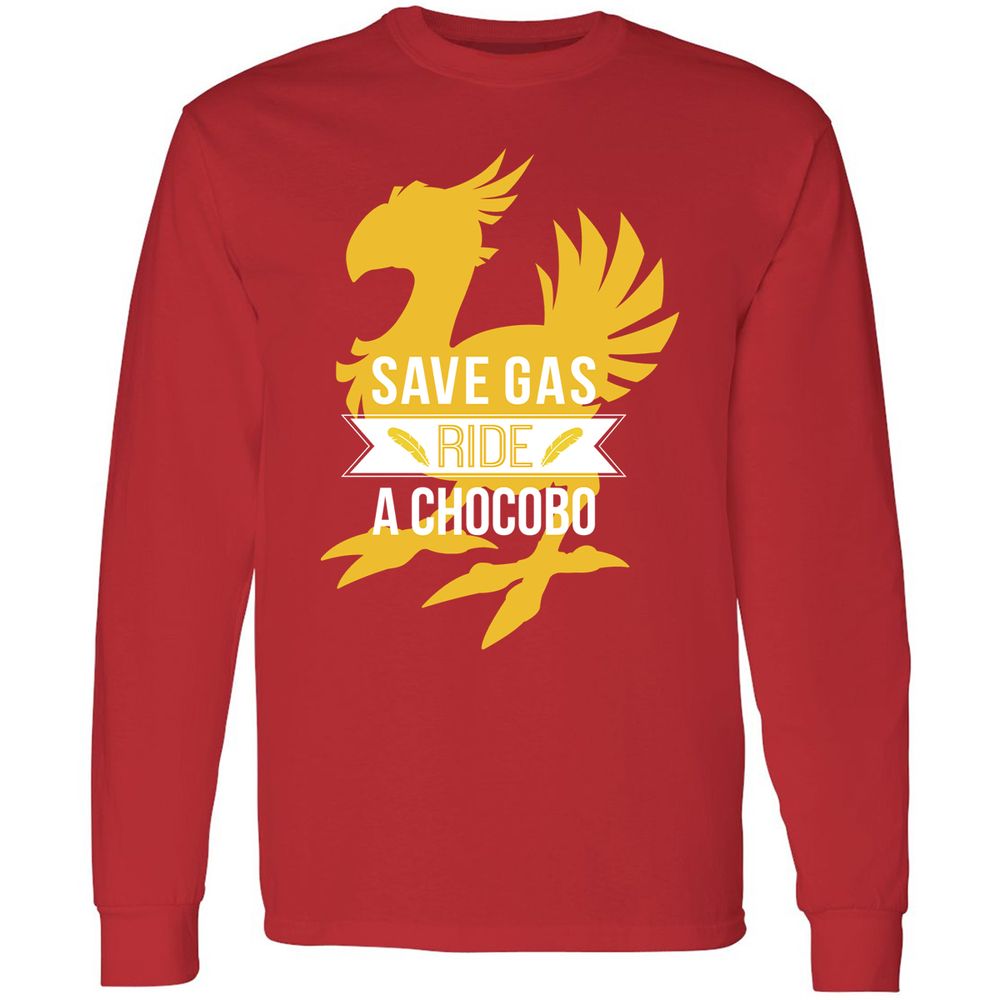 Long Sleeve T-Shirt - SMJFAQQG - Red - 14