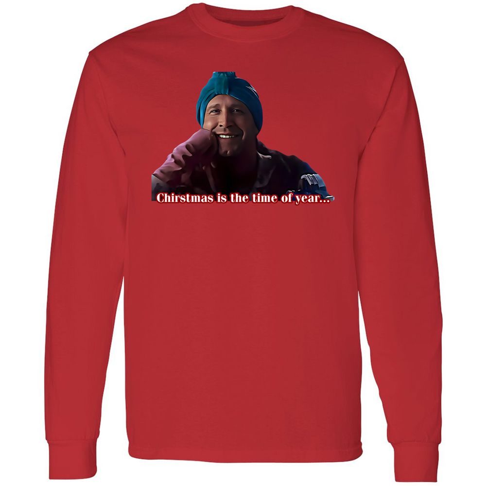 Long Sleeve T-Shirt - E5MBTQG1 - Red - 14